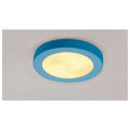 PLASTRA 105, luminária de teto, TC-DSE, redonda, gesso branco, máx. 50 W