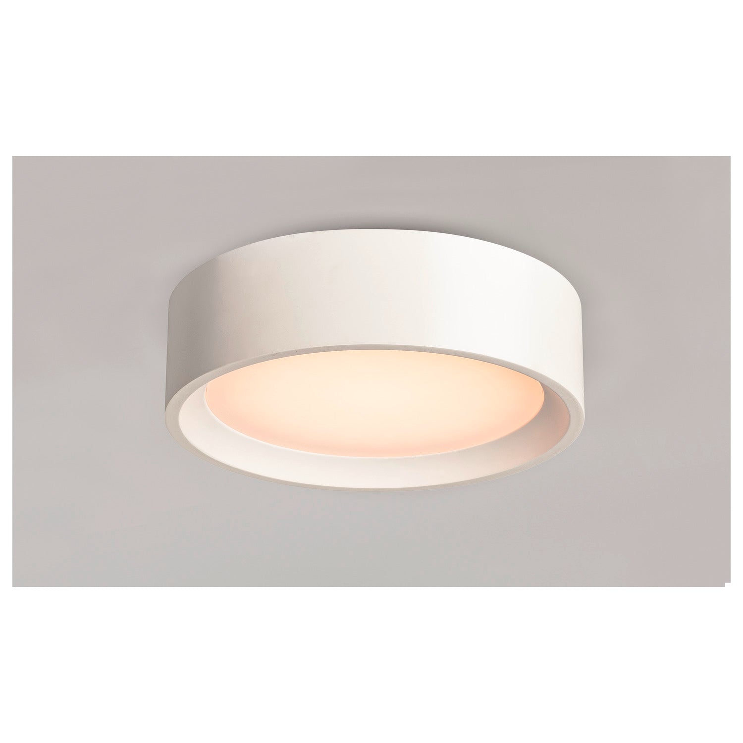 PLASTRA, luminária de teto, LED, branco, gesso, 3000 K