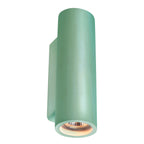 PLASTRA, luminária de parede, QPAR51, redonda, tubular, gesso branco, máx. 70 W