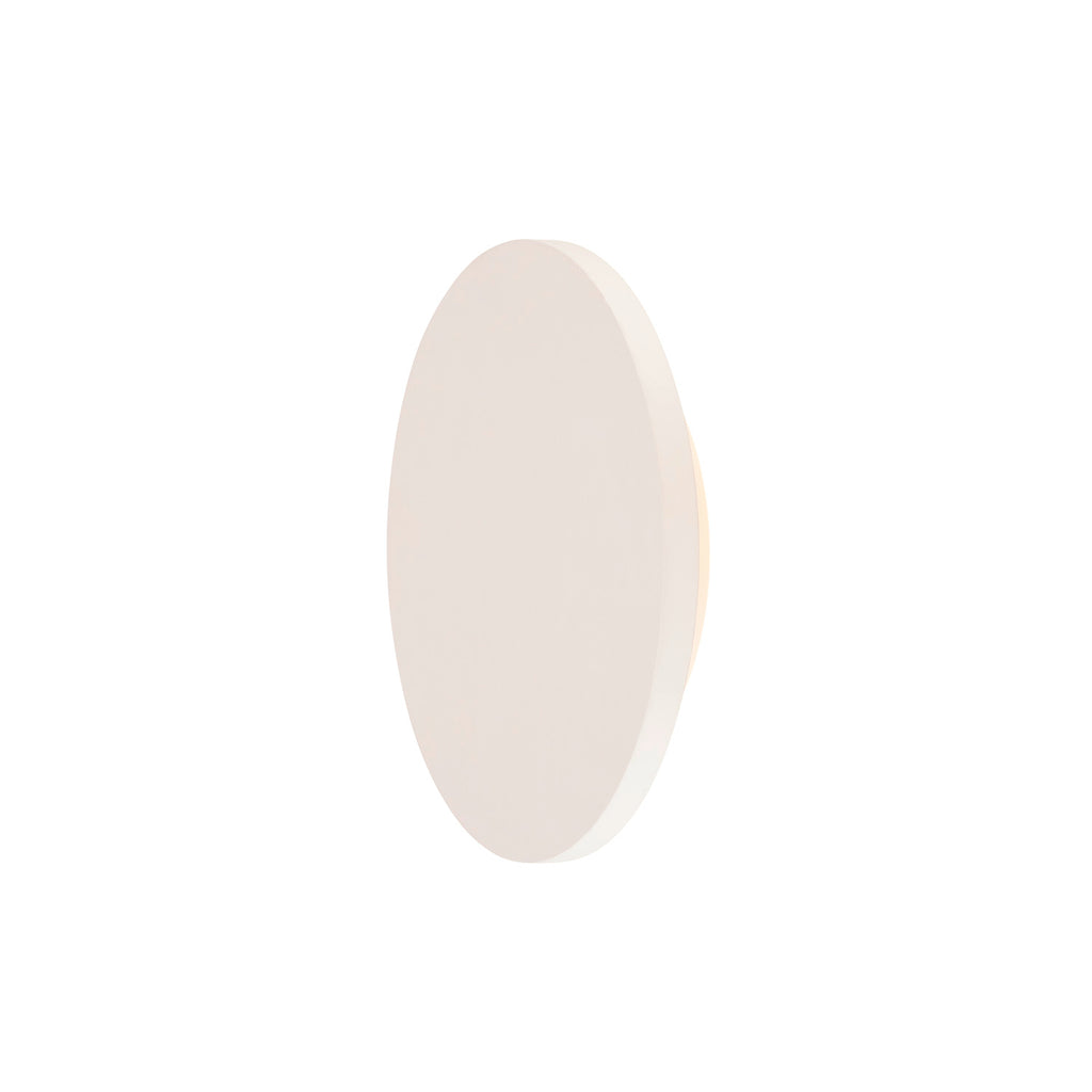 PLASTRA, luminária de parede, LED, 3000 K, redondo, gesso branco, Ø 26 cm