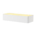 WL 149 R7S, luminária de parede, QT-DE12, retangular, up/down, branco matizado, máx. 60 W