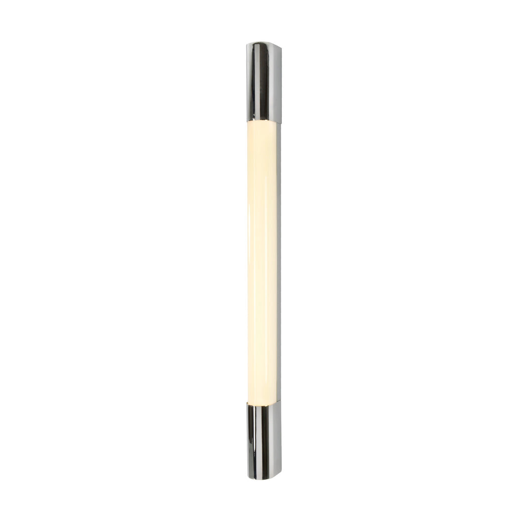 TRUKKO 60, luminária de parede, LED, 3000 K, cromado/branco, A 60 cm, incl. unidade de alimentação LED