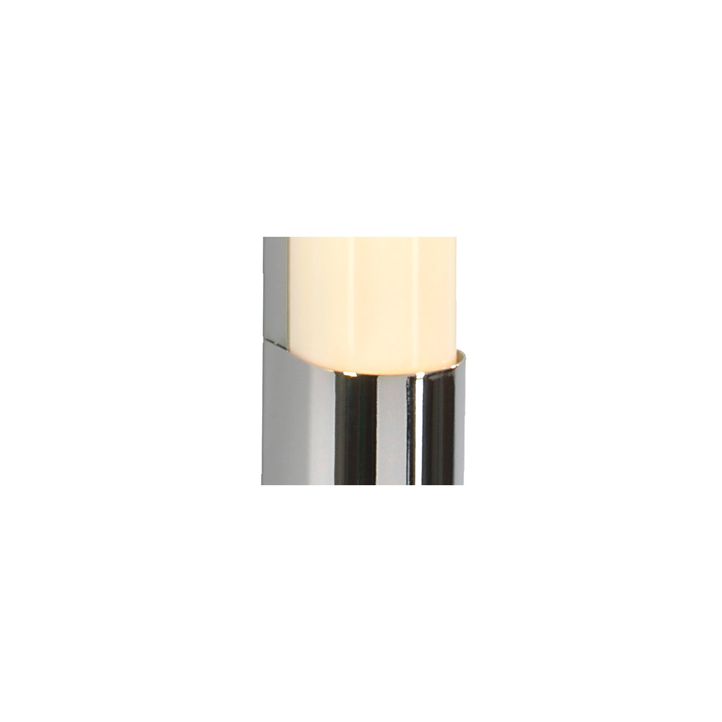 TRUKKO 60, luminária de parede, LED, 3000 K, cromado/branco, A 60 cm, incl. unidade de alimentação LED