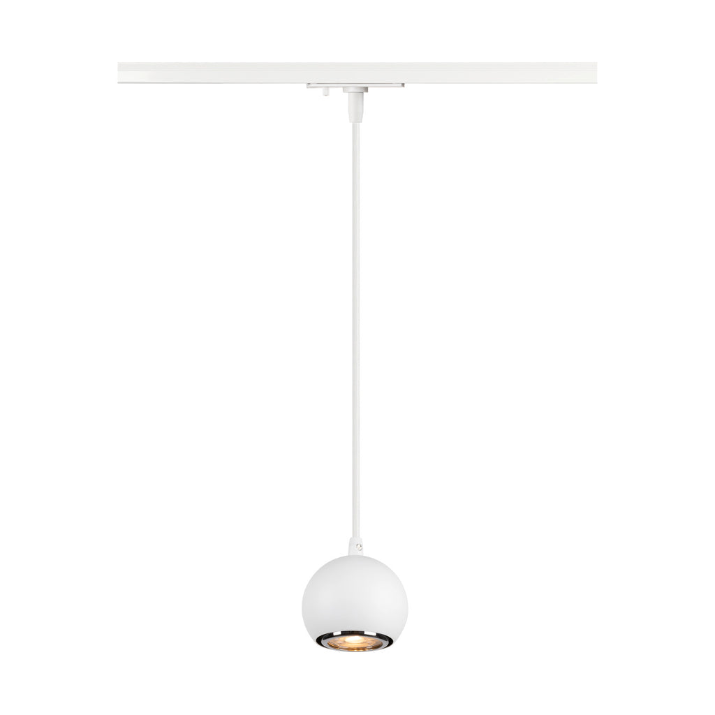 LIGHT EYE® 90, 1~ luminária pendente, GU10, comprimento do pendente 150 cm, 1x máx. 6 W, branco mate