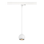 LIGHT EYE® 90, luminária pendente 3~, GU10, comprimento do pendente 150 cm, 1x máx. 6 W, branco mate