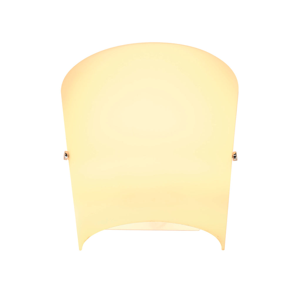 BASKET, luminária de parede, A60, vidro acetinado, máx. 60 W