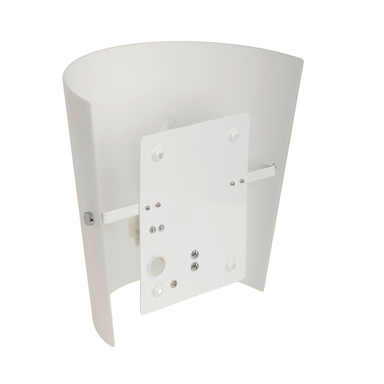 BASKET, luminária de parede, A60, vidro acetinado, máx. 60 W