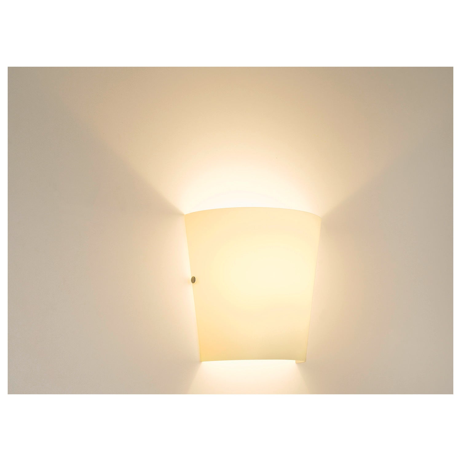 BASKET, luminária de parede, A60, vidro acetinado, máx. 60 W