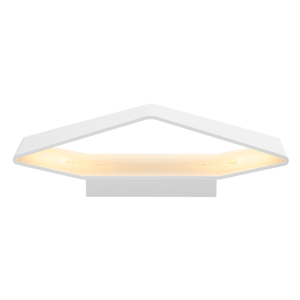 CARISO WL-4, luminária de parede, LED, 2000-3000 K, branco, 2x9 W