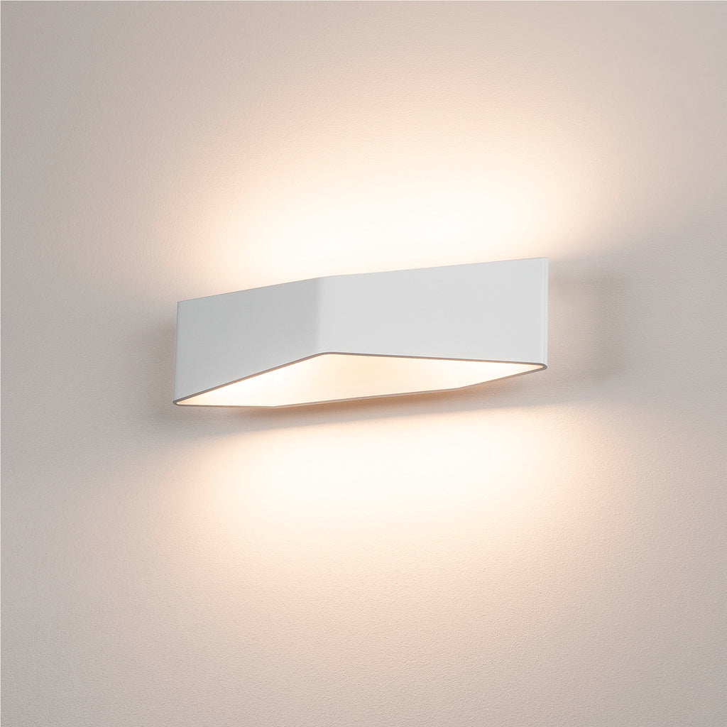 CARISO WL-4, luminária de parede, LED, 2000-3000 K, branco, 2x9 W
