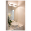 SEDO 14, luminária de parede, LED, 3000 K, angular, branco, vidro acetinado, C/L/A 59,5/8,5/4 cm, 17 W
