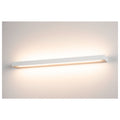 SEDO 21, luminária de parede, LED, 3000 K, angular, branco, vidro acetinado, lâmpada economizadora de energia, C/L/A 89,5/8,5/4 cm, 33 W