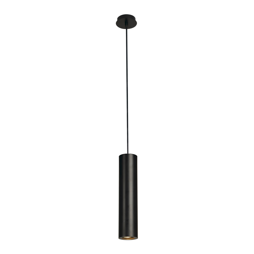 ENOLA_B PD-1, luminária pendente, QPAR51, preto, máx. 50 W