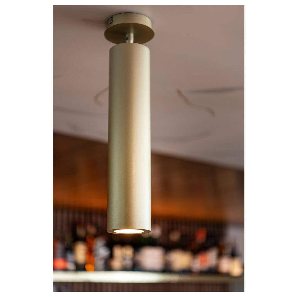 ENOLA_B PD-1, luminária pendente, QPAR51, latão, máx. 50 W