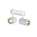 ENOLA_B, luminária de parede e de teto, foco, duas lâmpadas, QPAR51, branco, máx. 100 W