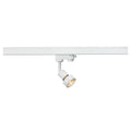 PURI, foco para calhas elétricas de alta voltagem de 3 fases, QPAR51, branco, máx. 50 W, incl. adaptador de 3 fases