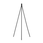 FENDA, candeeiro de apoio, A60, preto, sem quebra-luz, máx. 40 W