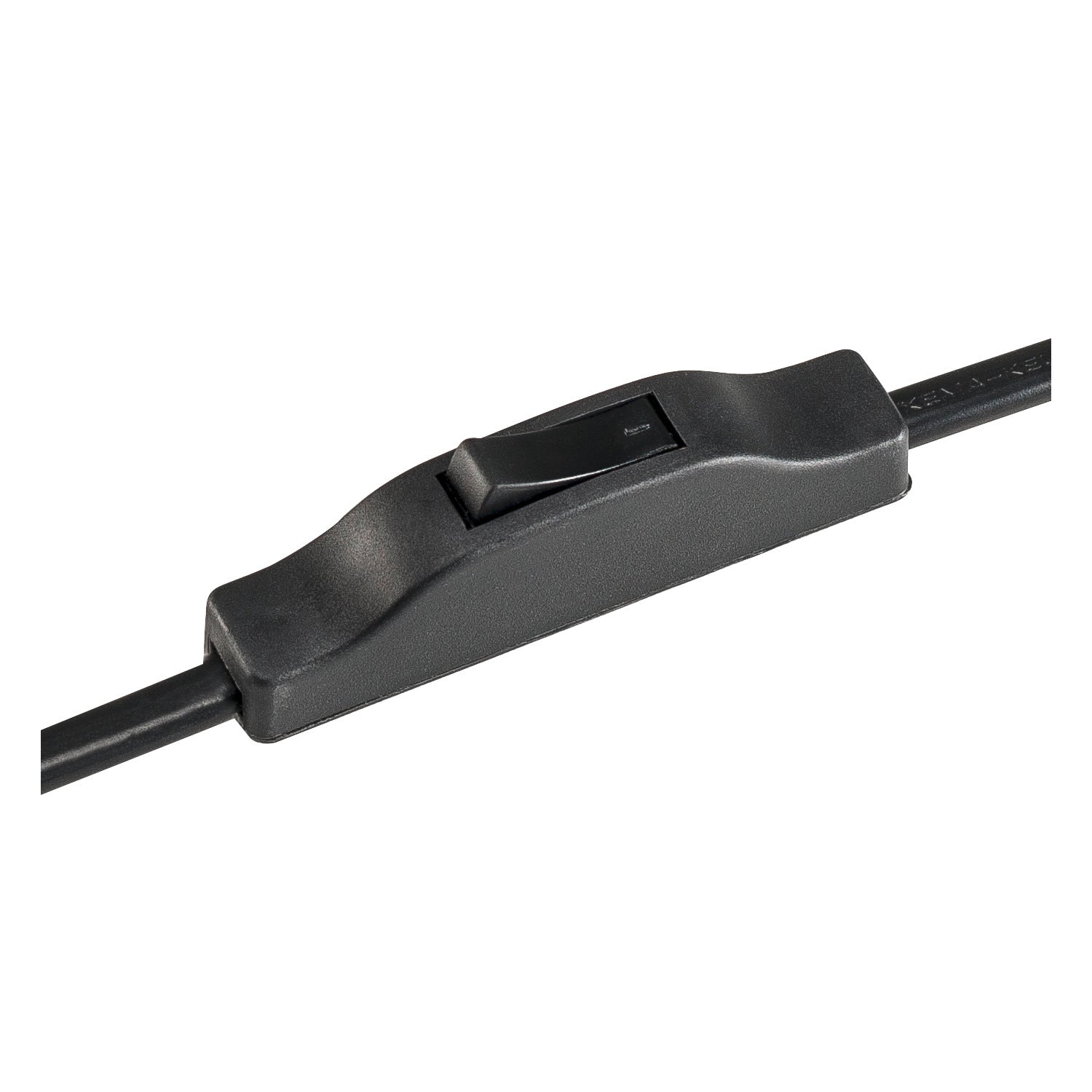FENDA, Luminária de mesa, pé de Luminária/Luminária, A60, preto, sem abat-jour, máx. 40 W, incl. interruptor no cabo de alimentação