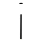 HELIA 30, luminária pendente, LED, 3000 K, redonda, preta, roseta plana para montagem, 7,5 W