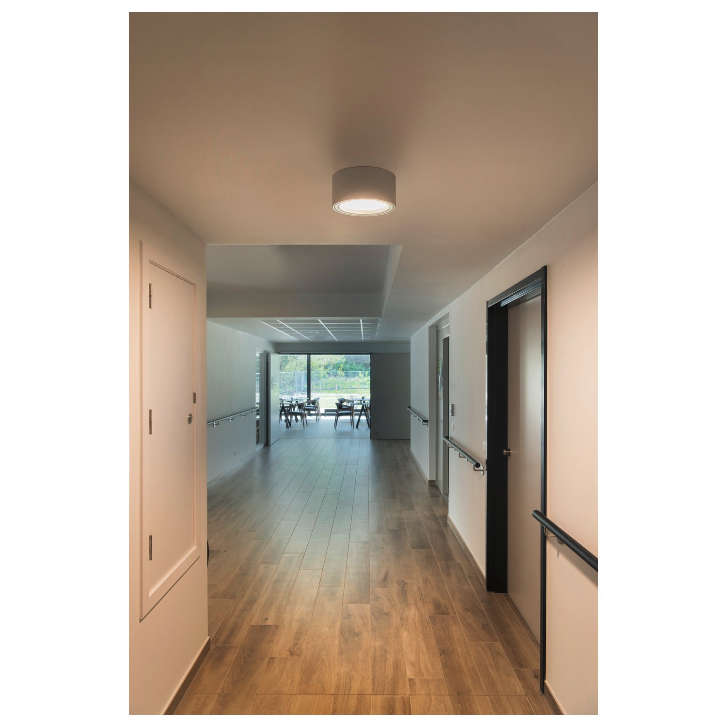 FERA 25, luminária de teto, LED, 3000 K, redonda, branco, 1800 ml, máx. 21 W, incl. unidade de alimentação LED