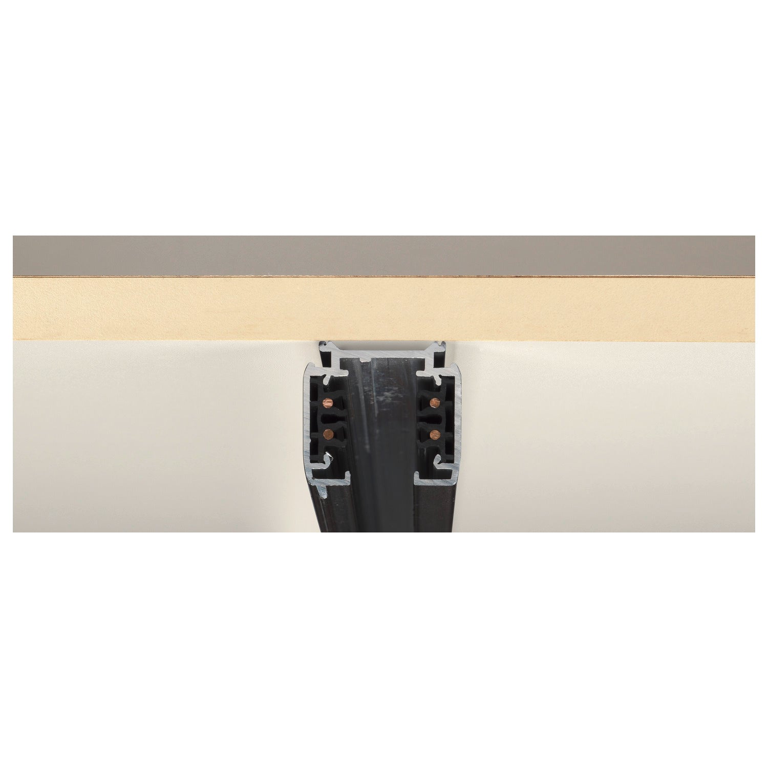 S-TRACK SYSTEM - S-TRACK Carril, PHASE, 1 m, preto