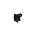 S-TRACK SYSTEM - TAMPÃO DE EXTREMIDADE, sistema de calha de alta voltagem de 3 fases S-TRAC K, preto
