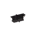 S-TRACK SYSTEM - PEÇA DE LIGAÇÃO ISOLADA, sistema de calha de alta voltagem de 3 fases S-TRAC K, isolado, preto
