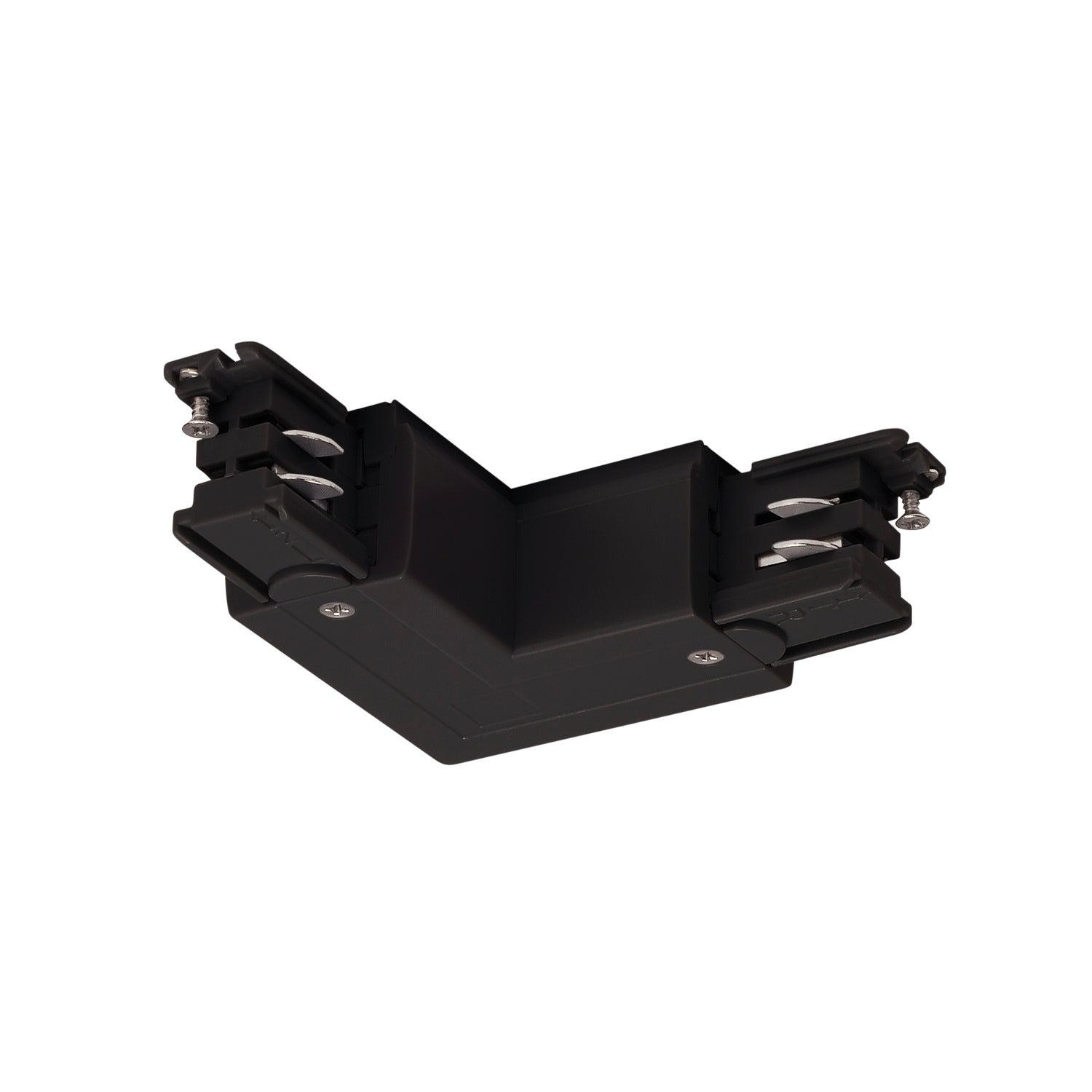 S-TRACK SYSTEM - Conector S-TRACK L, terra no exterior, com opção de alimentação eléctrica, PHASE, preto