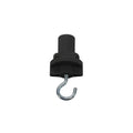 S-TRACK SYSTEM - GANCHO para sistema de calha de alta voltagem de 3 fases S-TRAC K, preto