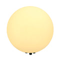 ROTOBALL FLOOR 50 luminária de apoio para exteriores, TC-(D,H,T,Q)SE, IP44, esfera, branco, Ø 50 cm, máx. 24 W