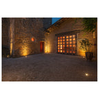 ROCCI 125, luminária de embutir no chão para exteriores, LED, 3000 K, IP67, redonda, aço inox 316, máx. 6 W
