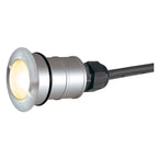 POWER TRAIL-LITE 42, luminária de exterior encastrada no pavimento, LED, 3000 K, IP67, redonda, aço inoxidável 316