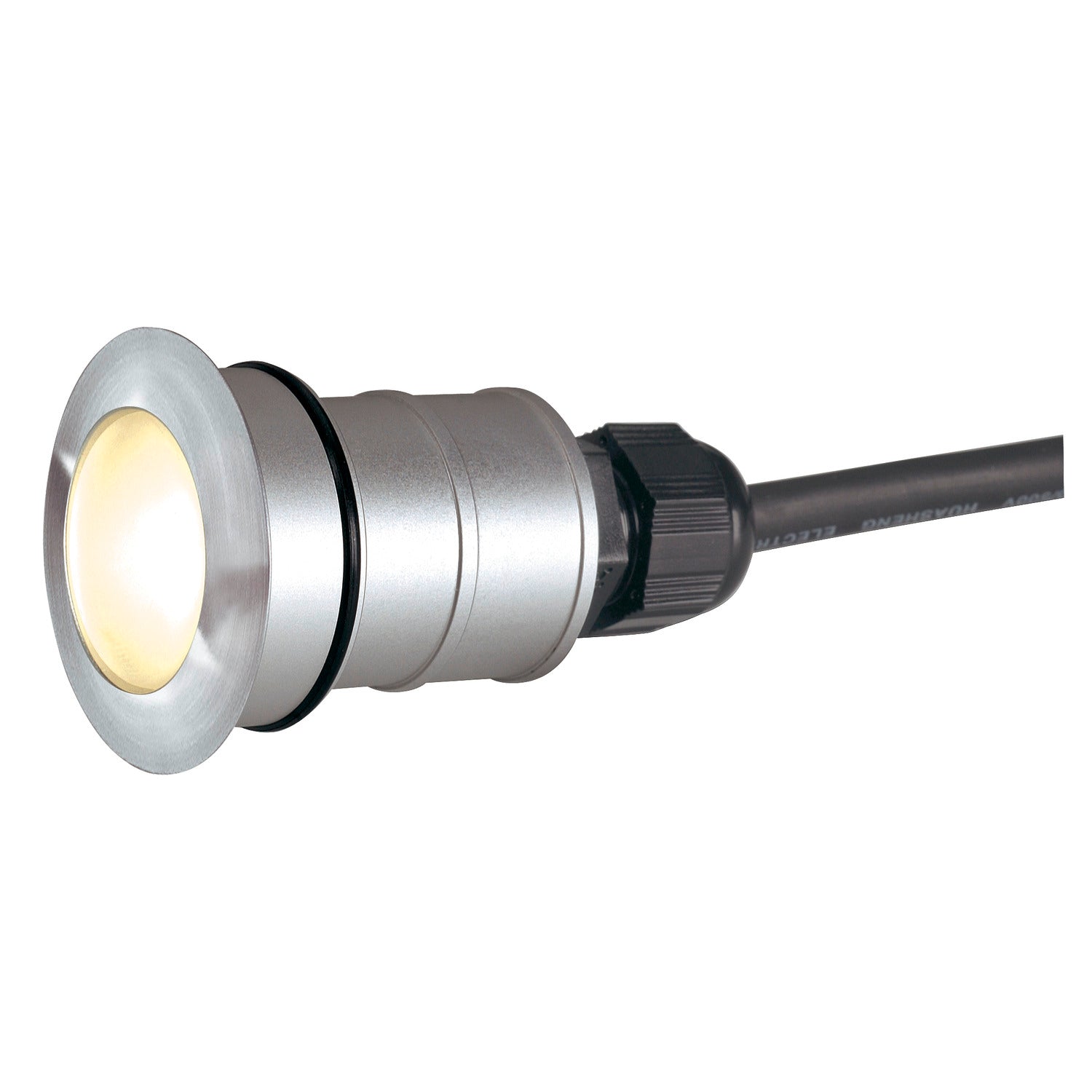 POWER TRAIL-LITE 42, luminária de exterior encastrada no pavimento, LED, 3000 K, IP67, redonda, aço inoxidável 316