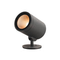 HELIA, luminária de caminho e de apoio para exteriores, LED, 3000 K, redonda, antracite, 15 W, equipável para luminária de estaca