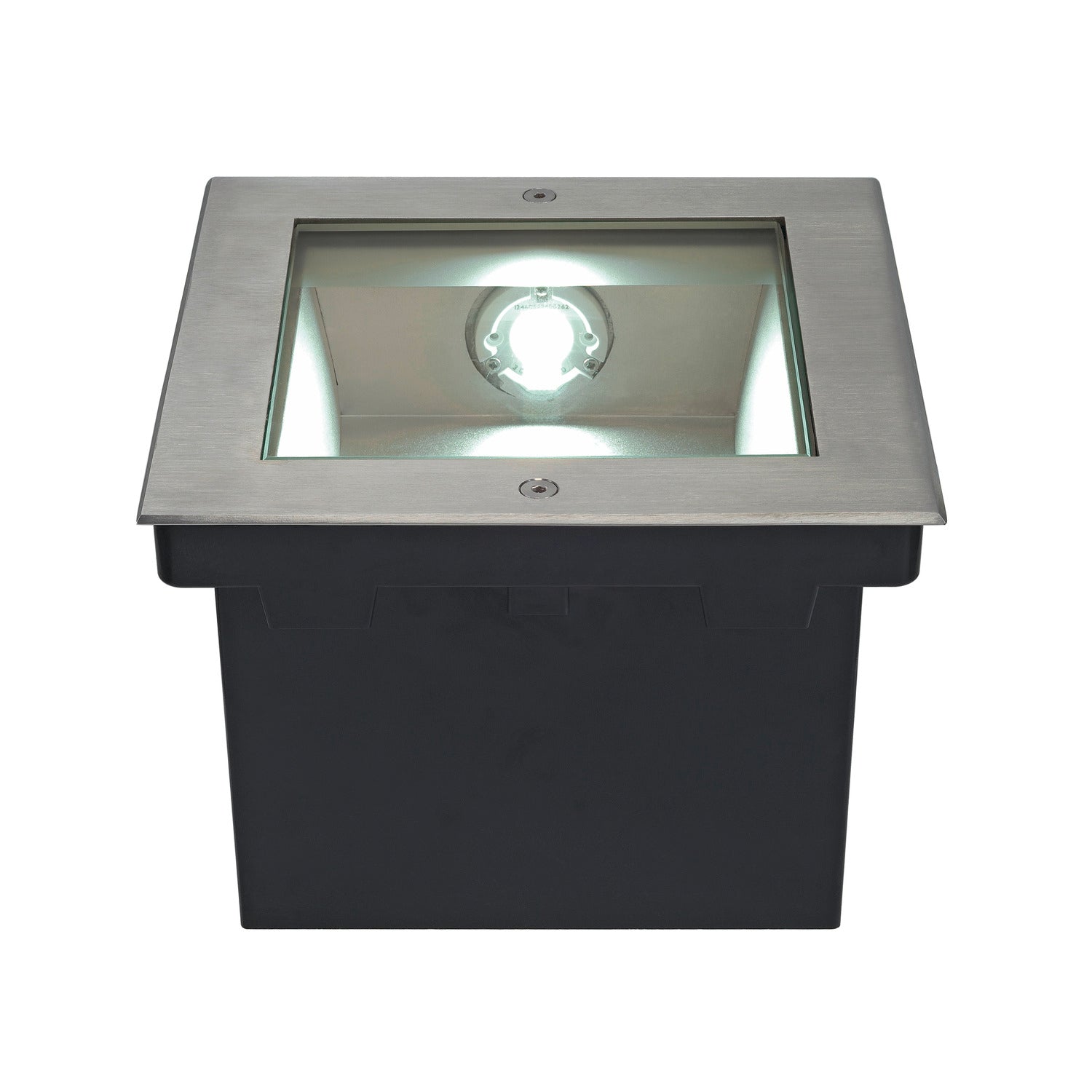 DASAR 225, luminária de embutir no chão para exteriores, LED, 4000 K, IP67, aço inox 316, assimétrico, 34 W