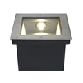 DASAR 255, luminária de embutir no chão para exteriores, LED, 3000 K, IP67, aço inox 316, assimétrico, 34 W