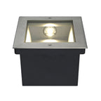 DASAR 255, luminária de embutir no chão para exteriores, LED, 3000 K, IP67, aço inox 316, assimétrico, 34 W