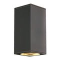 BIG THEO - THEO, luminária de parede para exteriores, QPAR111, IP44, angular, up/down, antracite, máx. 150 W