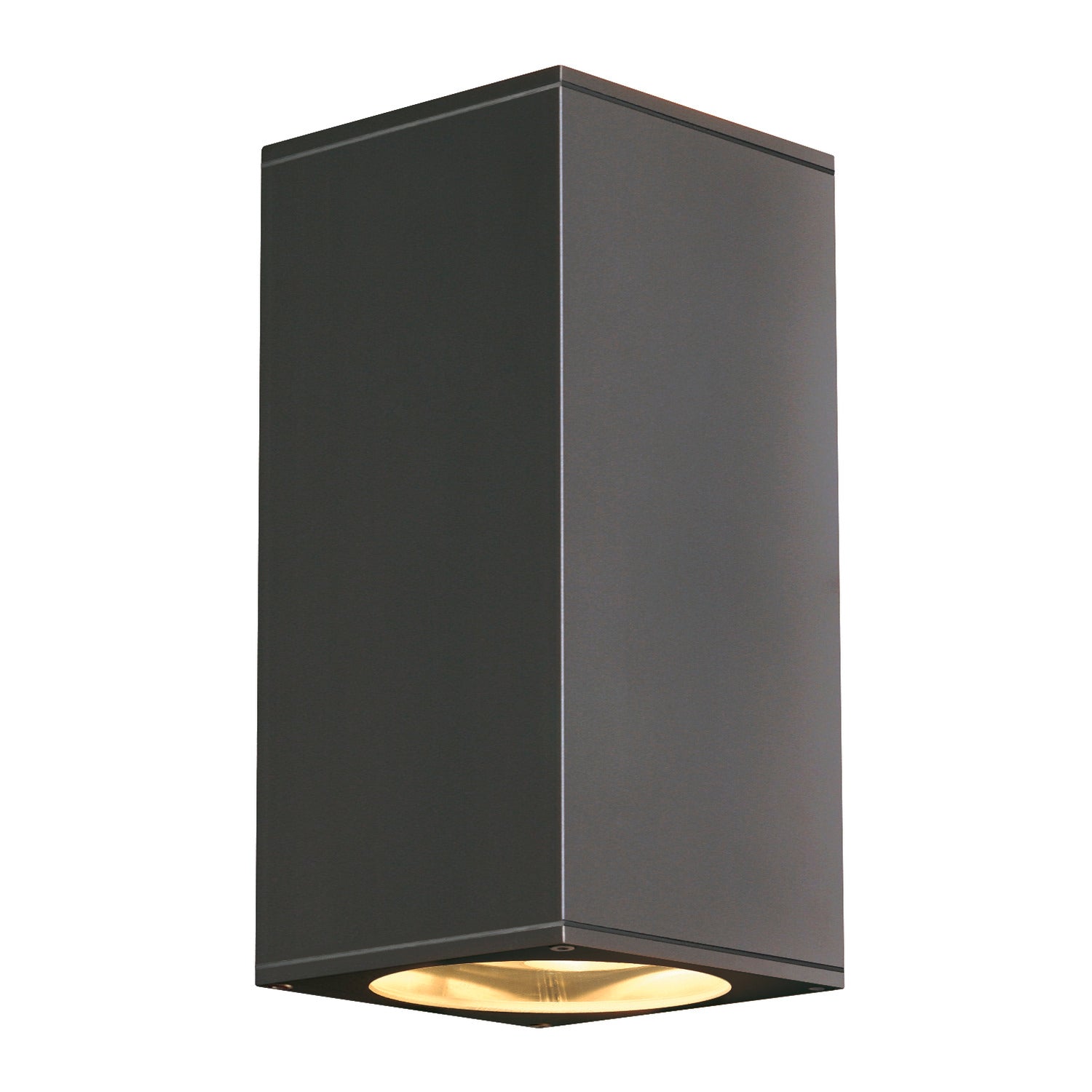 BIG THEO - THEO, luminária de parede para exteriores, QPAR111, IP44, angular, up/down, antracite, máx. 150 W