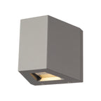 OUT-BEAM, luminária de parede para exteriores, LED, 3000 K, Beam up/Flood down, cinzento prateado, IP44