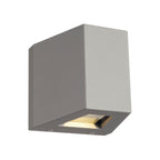 OUT-BEAM, luminária de parede para exteriores, LED, 3000 K, Beam up/Flood down, cinzento prateado, IP44