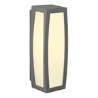 MERIDIAN BOX, luminária de parede para exteriores, TC-(D,H,T,Q)SE, IP54, antracite, máx. 20 W