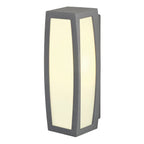 MERIDIAN BOX, luminária de parede para exteriores, TC-(D,H,T,Q)SE, antracite, máx. 20 W, com sensor