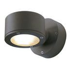 SITRA, luminária de parede para exteriores, uma lâmpada, TCR-TSE, IP44, antracite, máx. 9 W