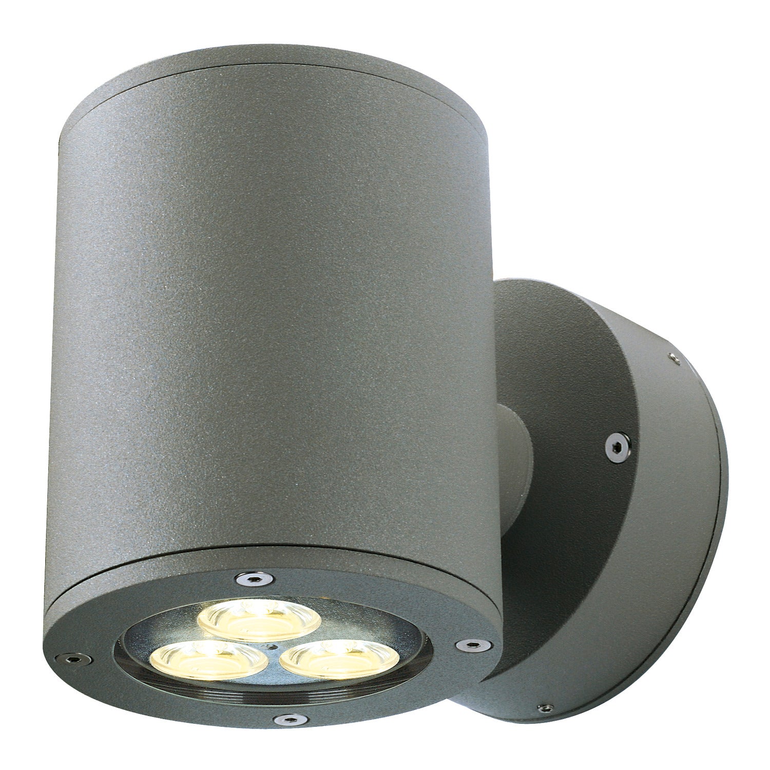 SITRA, luminária de parede para exteriores, duas lâmpadas, TCR-TSE, IP44, up/down, antracite, máx. 18 W