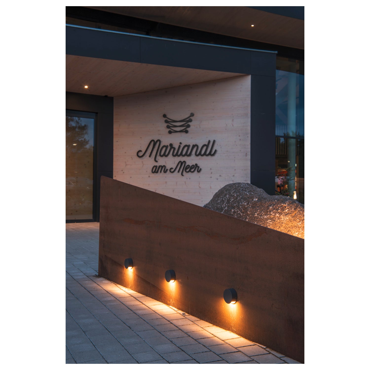 PEMA, luminária de parede, LED, 3000 K, antracite, 3,3 W
