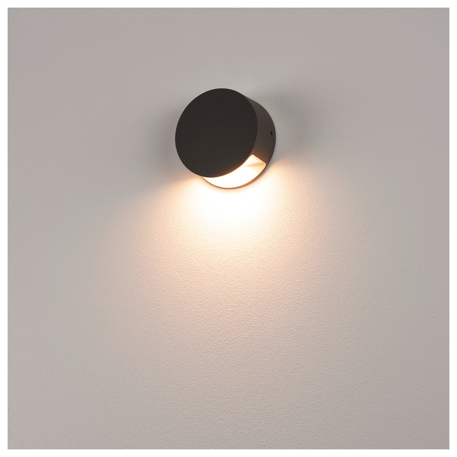 PEMA, luminária de parede, LED, 3000 K, antracite, 3,3 W