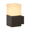 GRAFIT WL, luminária de parede para exteriores, TC-DSE, IP44, antracite, lâmpada economizadora de energia, máx. 11 W