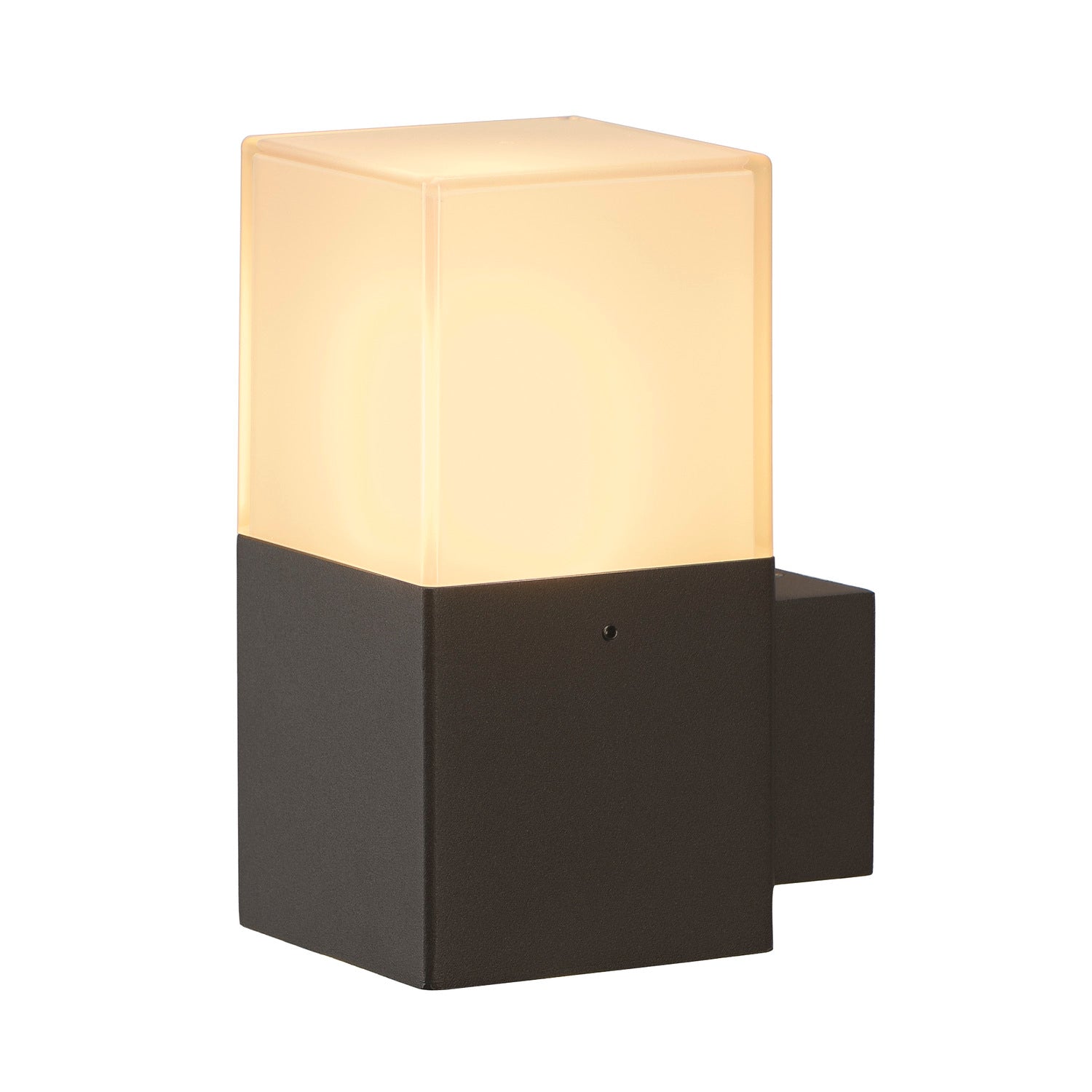 GRAFIT WL, luminária de parede para exteriores, TC-DSE, IP44, antracite, lâmpada economizadora de energia, máx. 11 W