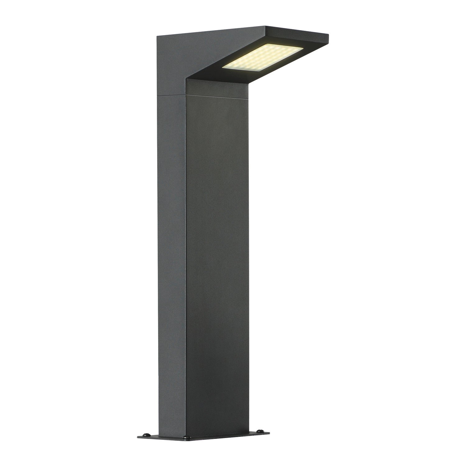 IPERI 50, luminária de apoio para exteriores, LED, 4000 K, IP44, antracite, 48 LED, C/L/A 17,4/12,7/50,2 cm